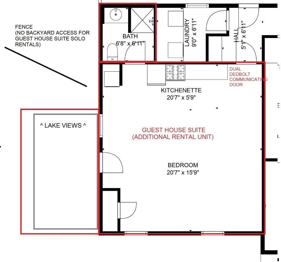 Ranchette Apartment- Beach Access Small Lake View Buchanan Dam Bagian luar foto